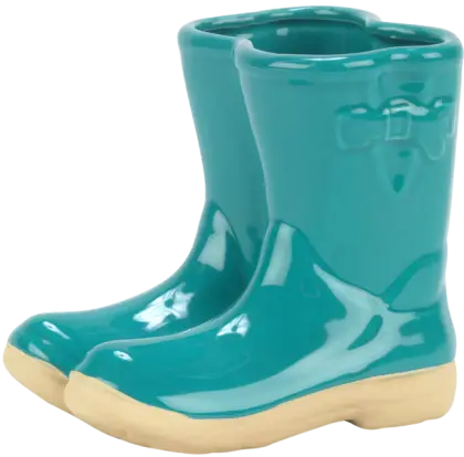 Blue Rain Boots