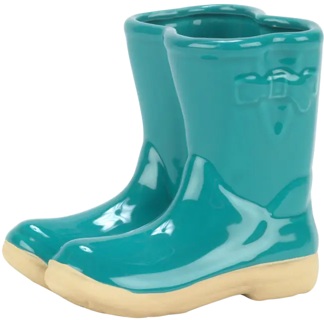 Blue Rain Boots