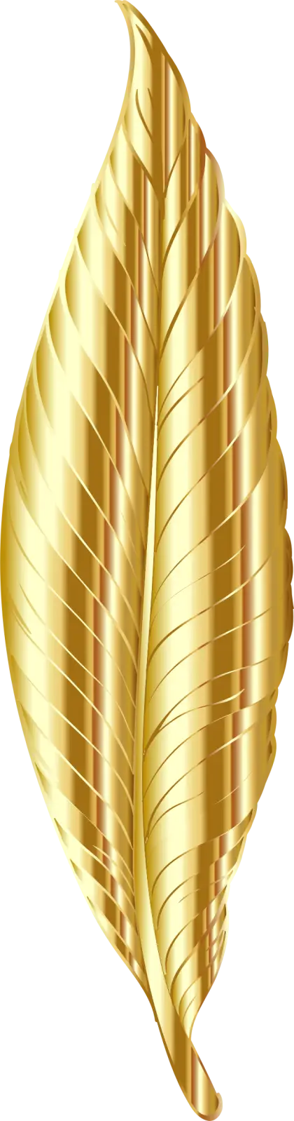 Golden Leaf Decoration