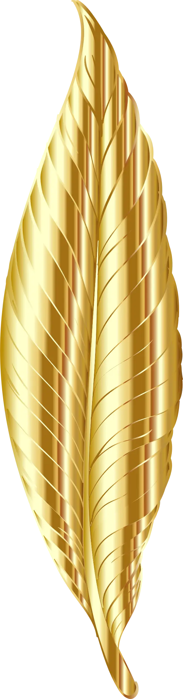 Golden Leaf Decoration