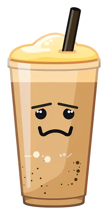 Sad Milkshake Cartoon
