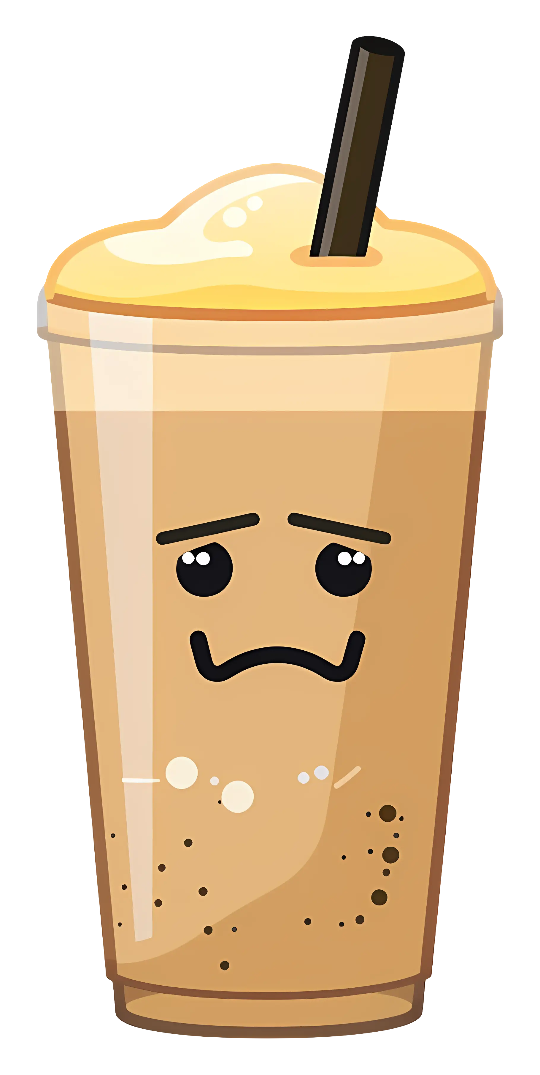 Sad Milkshake Cartoon