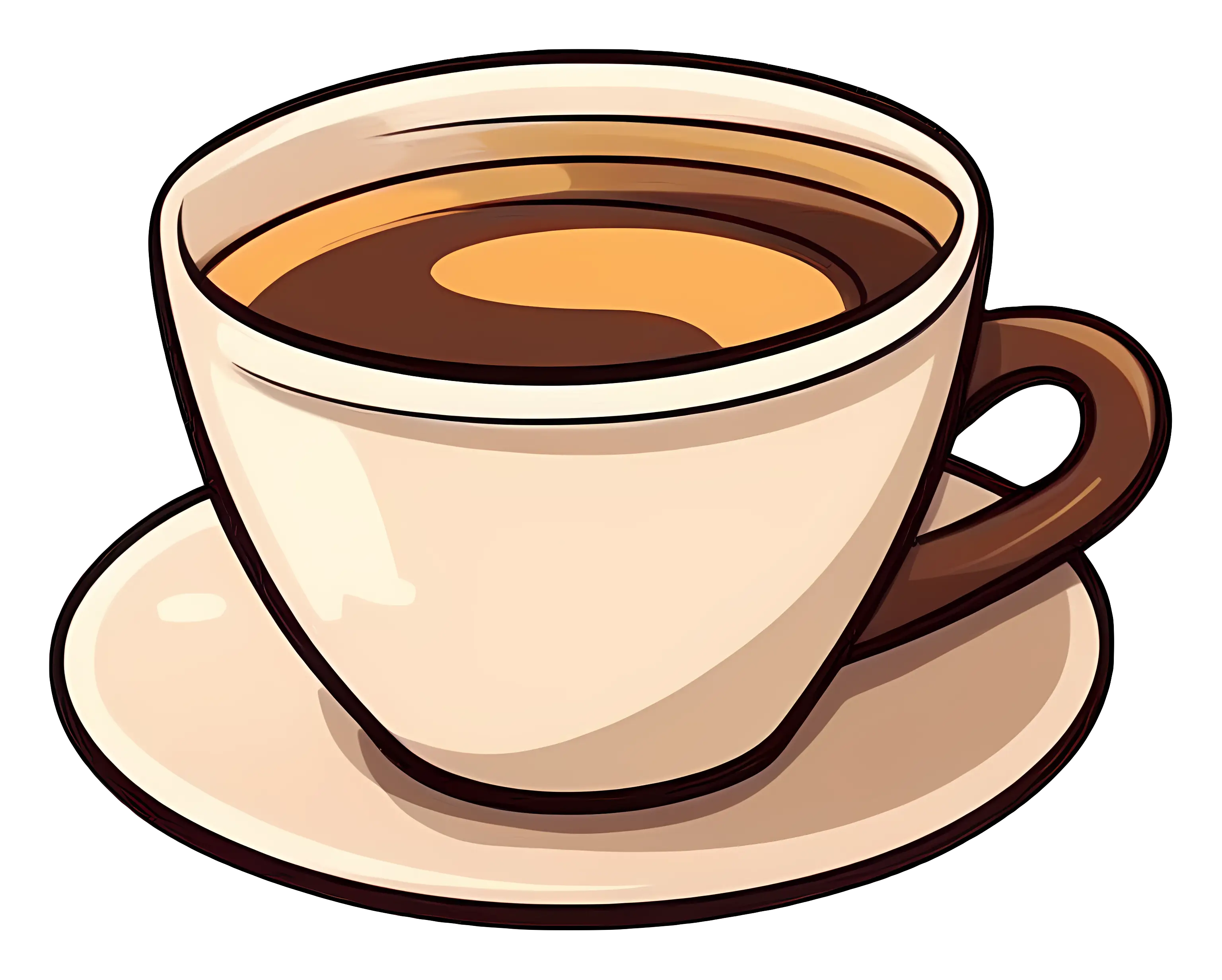 Coffee Cup Illustration for Morning Vibes