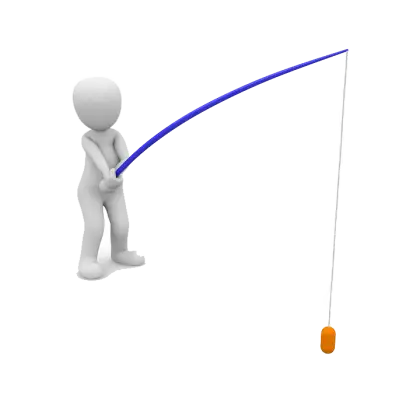 Person Fishing with Rod