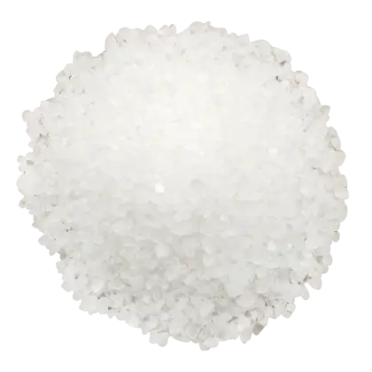 Loose White Salt Granules for Cooking
