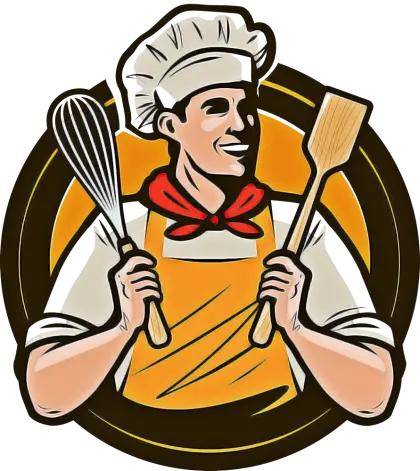 Chef Holding Cooking Utensils