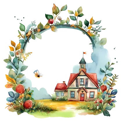 Small Cute Doodle House