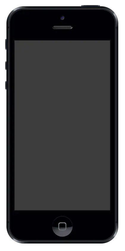 Modern Black Smartphone