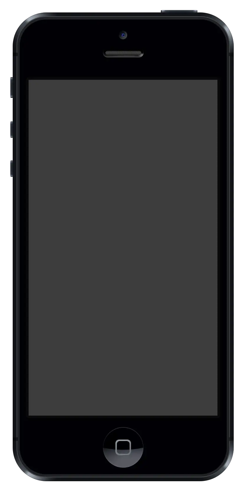 Modern Black Smartphone