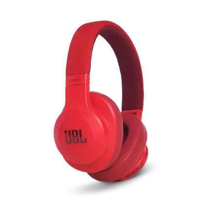 Bold Red JBL Headphones