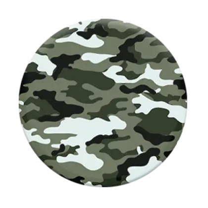 Green Camouflage Circle Pattern