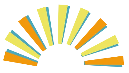 Colorful Decorative Fan