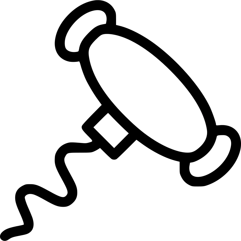 Corkscrew Line Icon for Kitchen Tools