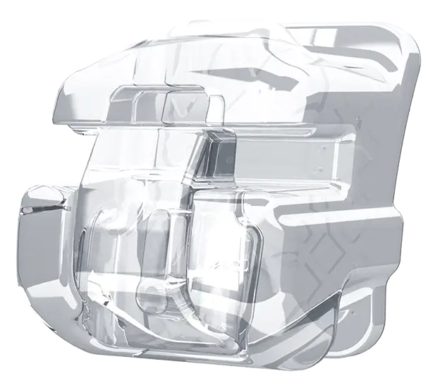 Transparent Orthodontic Bracket for Teeth Alignment