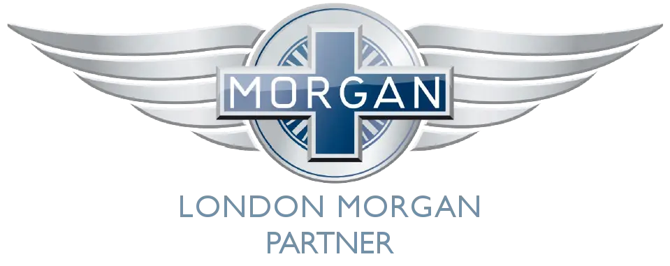 Morgan Car Logo with London Partner