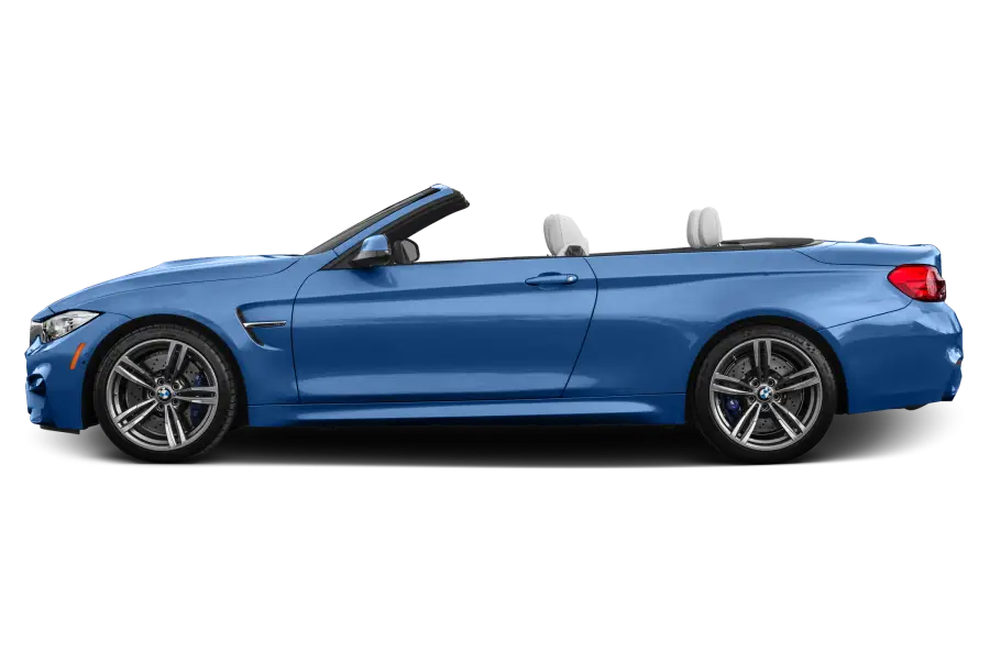 Blue Convertible Sports Car