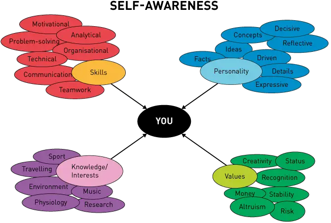 Self-Awareness Concept Diagram