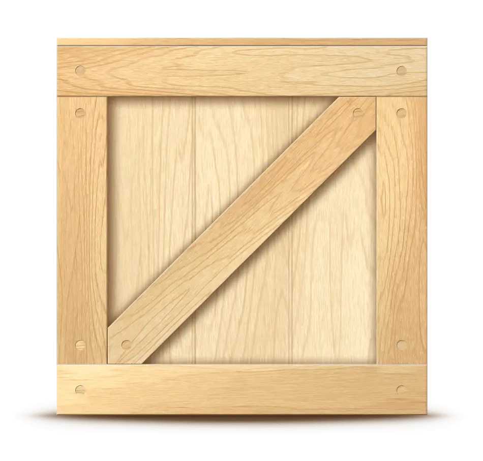 Wooden Crate for Storage