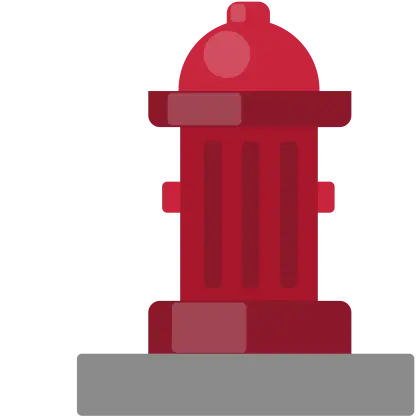 Red Fire Hydrant Illustration