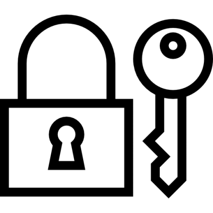 Padlock and Key Icon