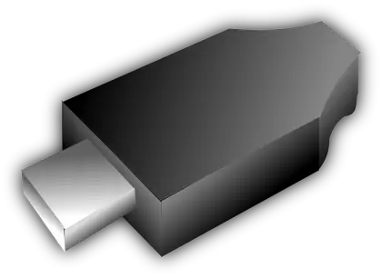 Black USB Drive