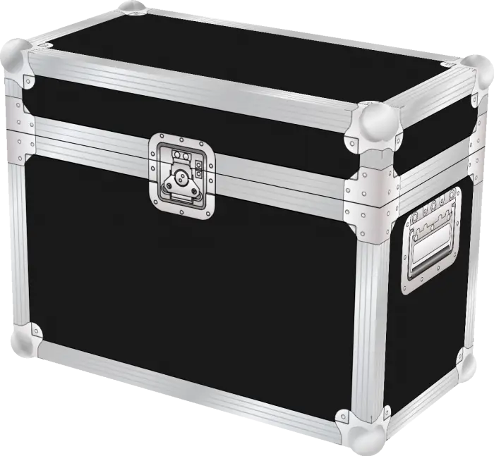 Black Storage Trunk