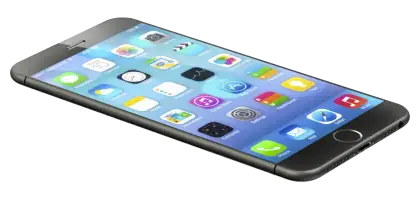 Smartphone Displaying App Icons