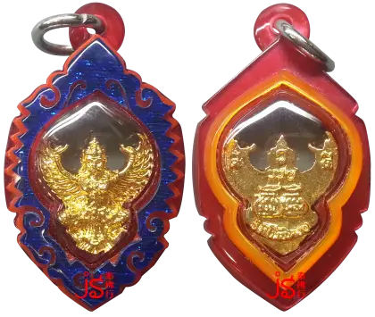Golden Garuda Amulet Pendant