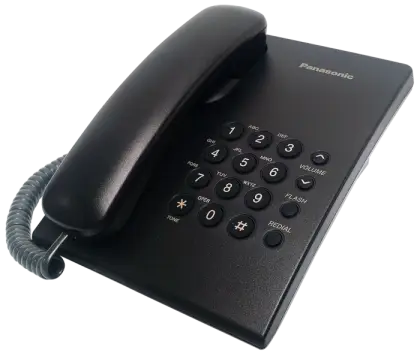 Black Landline Telephone