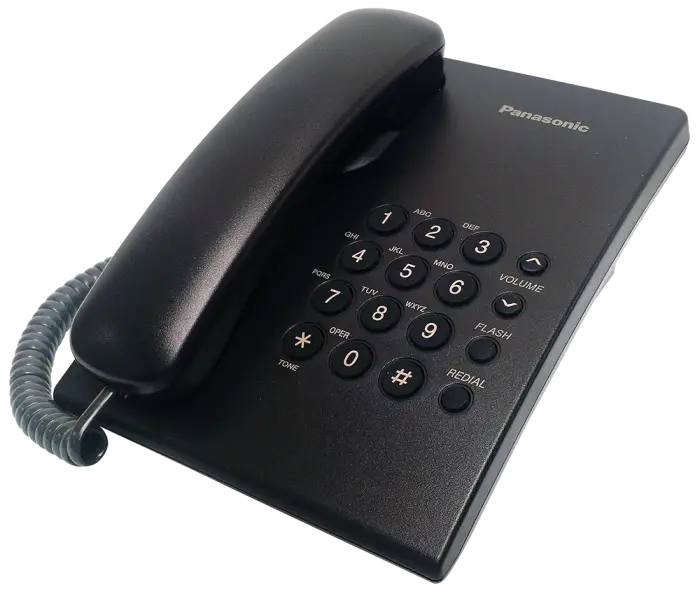 Black Landline Telephone