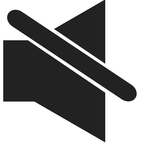 Mute Speaker Icon