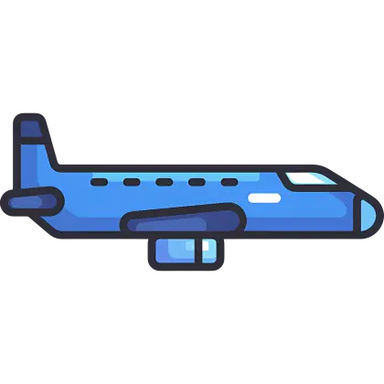 Cartoon Airplane Illustration