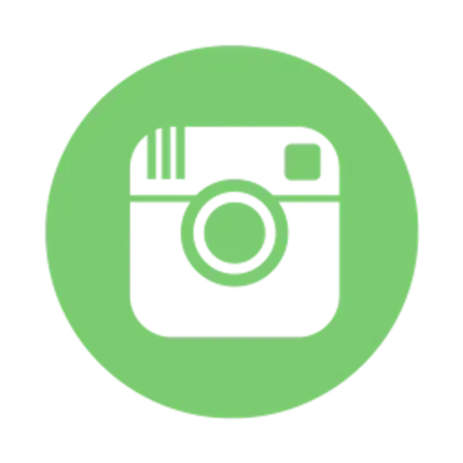 Green Camera Icon Logo