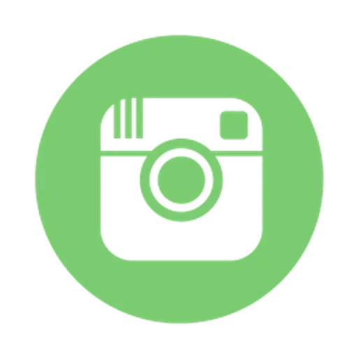 Green Camera Icon Logo