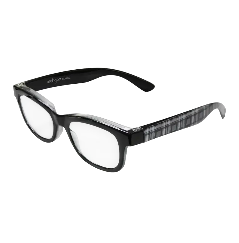 Black Frame Eyeglasses for Vision Correction and Style