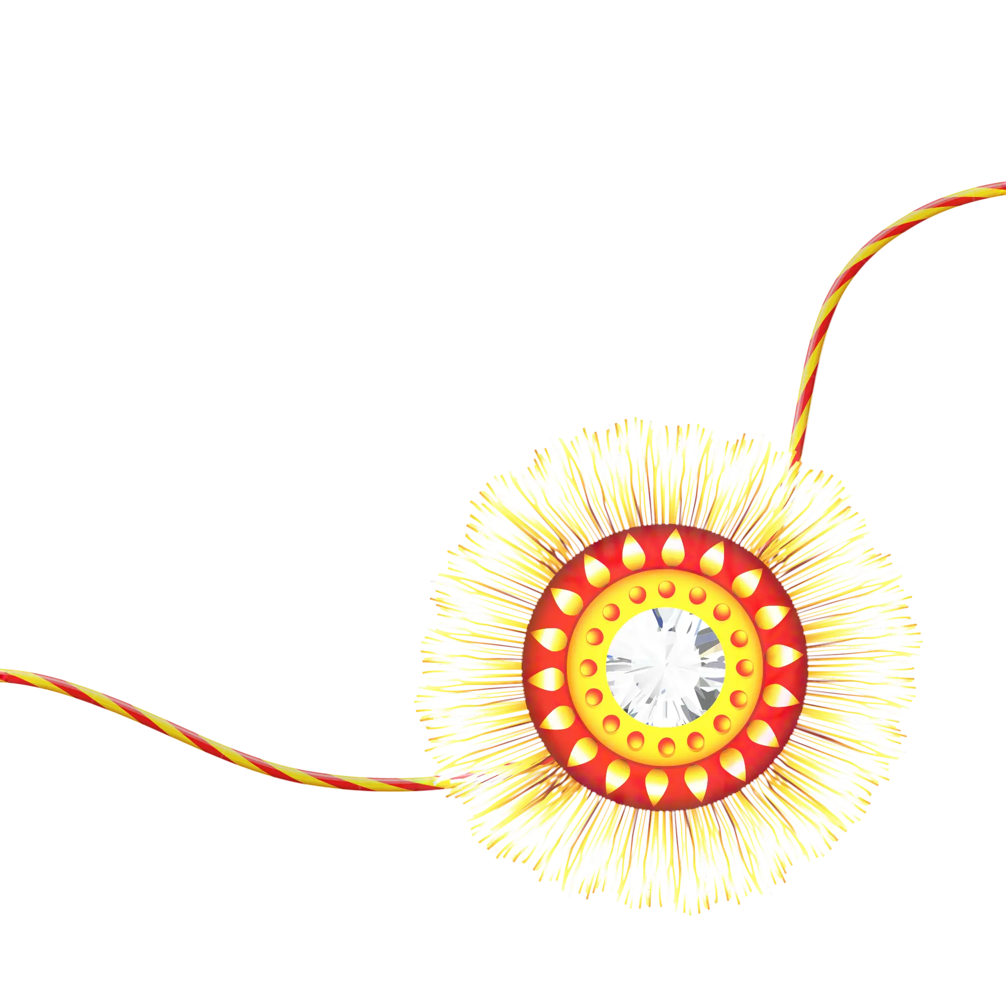 Beautiful Colorful Rakhi Thread for Raksha Bandhan