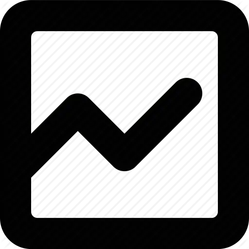 Black Chart Icon