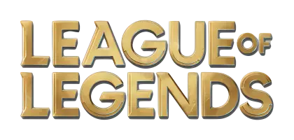 League of Legends Logo in Gold
