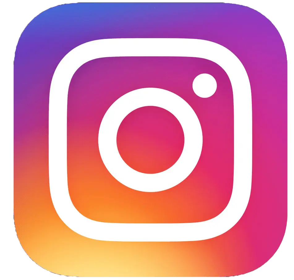 Instagram Logo with Gradient Background