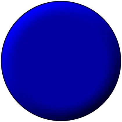 Simple Blue Circle Design