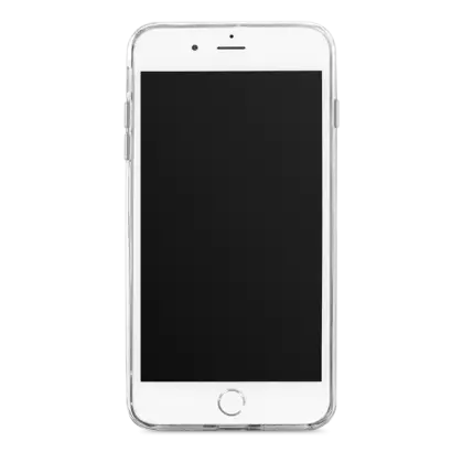 White Smartphone with Blank Screen