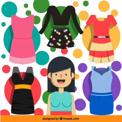 Colorful Clothing and Dresses for Women