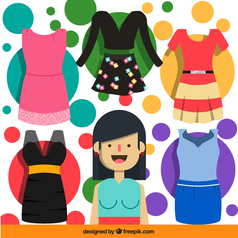Colorful Clothing and Dresses for Women