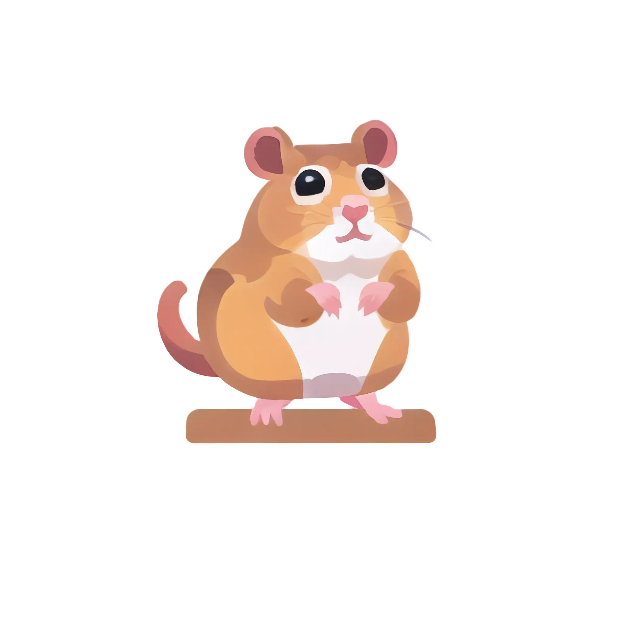 Cute Hamster Illustration