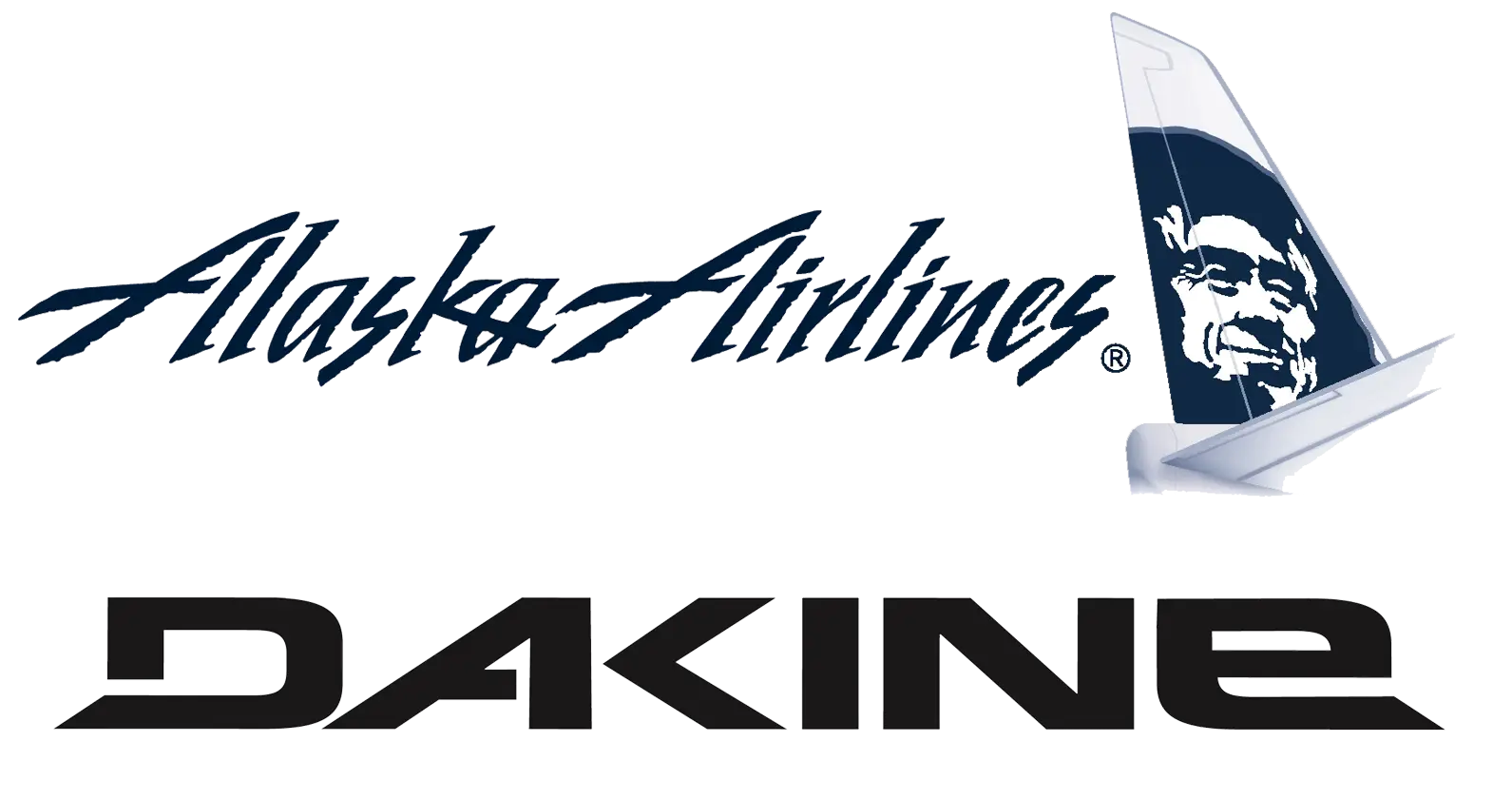 Alaska Airlines and Dakine Logos