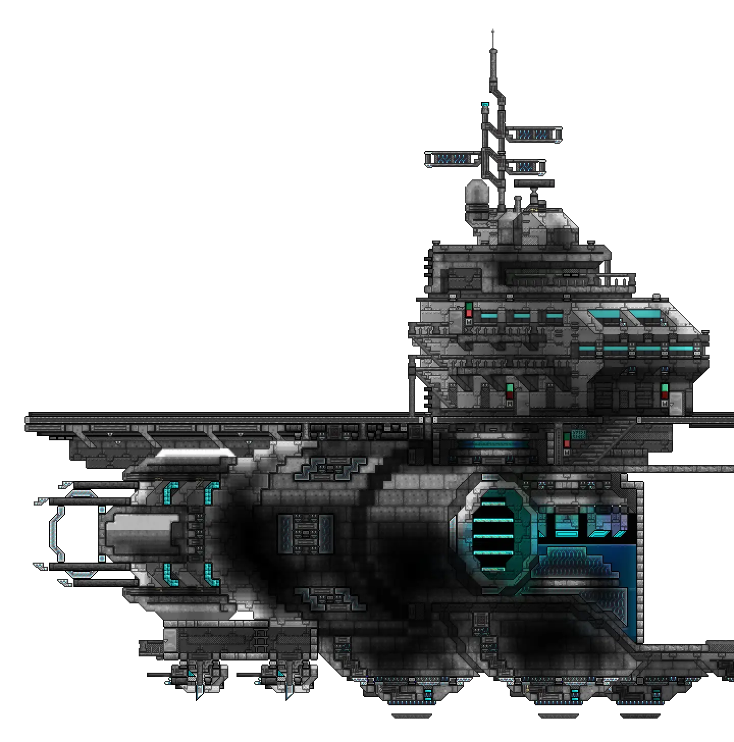 Futuristic Spaceship