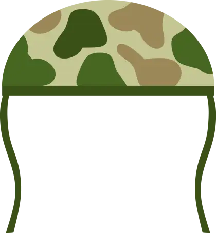 Camouflage Military Helmet