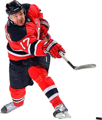 Ice Hockey Player in Action