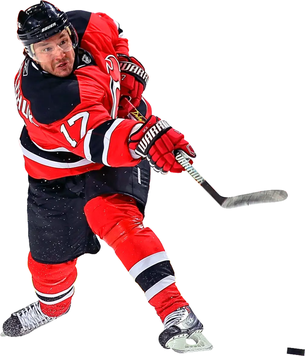 Ice Hockey Player in Action
