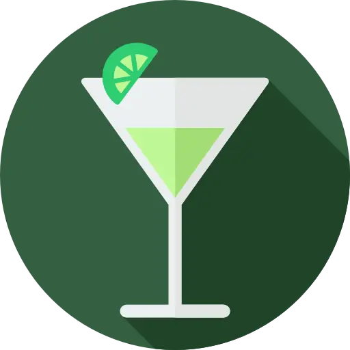 Lime Cocktail Illustration